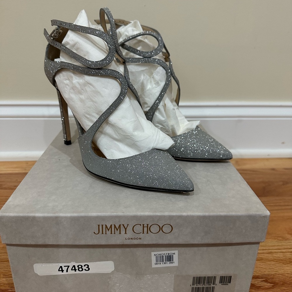 100% Authentic Jimmy Choo “Lancer” Heels